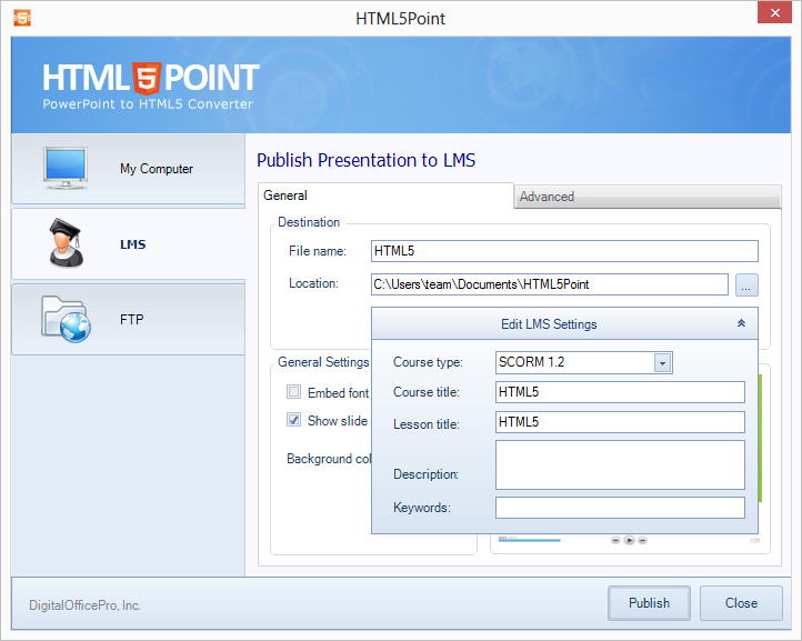 html5point lms