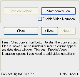 Enable Video Narration