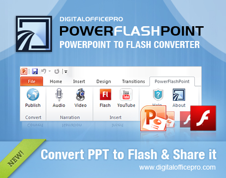 PowerFlashPoint - PowerPoint to Flash screen shot