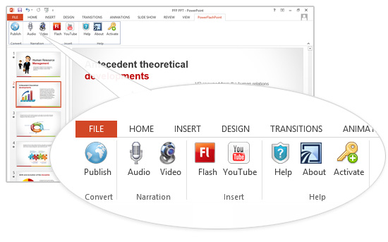 Create a PowerPoint Presentation with or without Narration